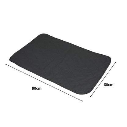 4PC Washable Dog Puppy Training Pad Reusable Cushion Grey