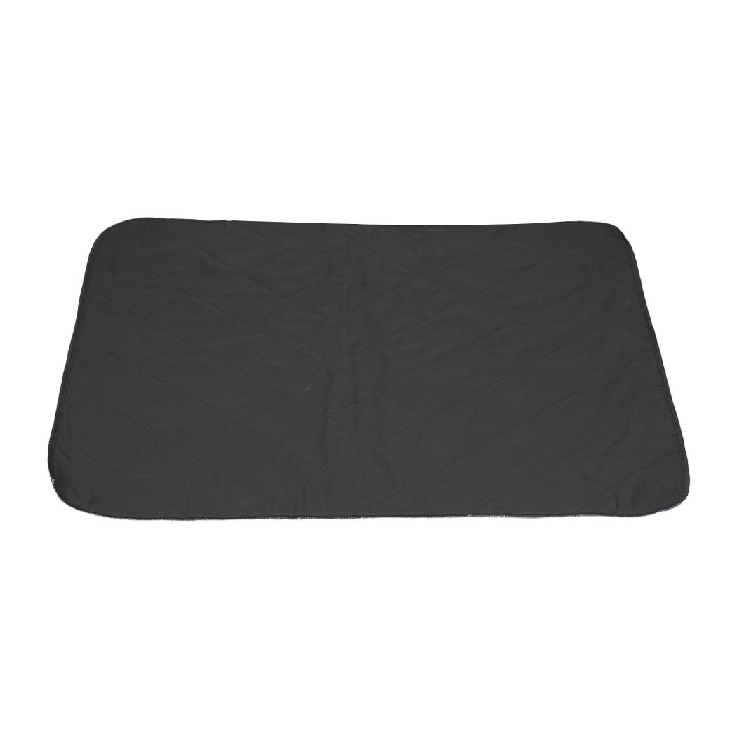 2PC Washable Dog Puppy Training Pad Reusable Cushion Grey