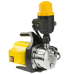 Hydro Active 800w Weatherised stainless auto water pump - Yellow