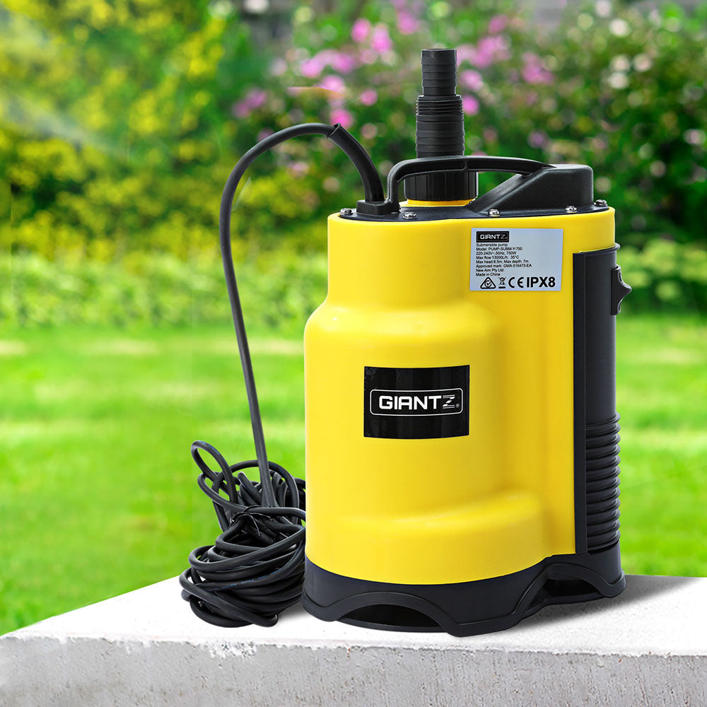 Garden Water Submersible Pump 750W/400W  Tank Well Steel
