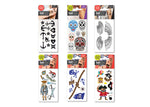 PRICE FOR 6 ASSORTED TEMPORARY TATTOO PIRATE