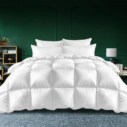 Goose Down Feather Quilt 800GSM Winter Duvet Doona Quilts Super King