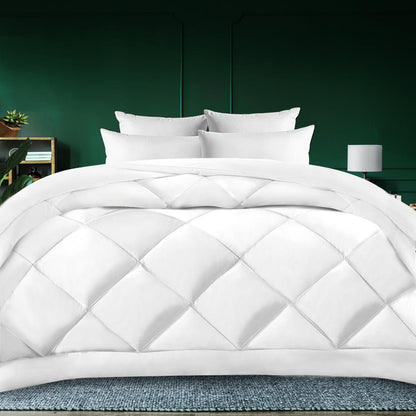 Microfibre Bamboo Quilt 400GSM Summer Winter Duvet Doona All Season Queen