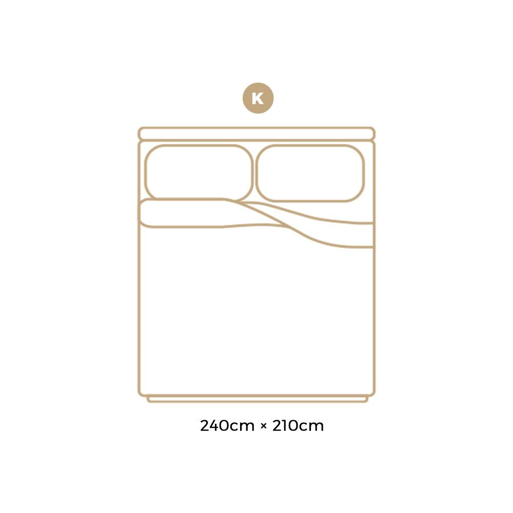 Microfibre Bamboo Quilt 750GSM Microfiber Duvet Doona Winter Quilt King