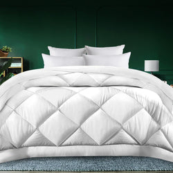 Microfibre Bamboo Quilt 750GSM Microfiber Duvet Doona Blanket Super King