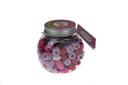 YUM YUM DIY ALPHABET BEAD PINK SUGAR BERRY