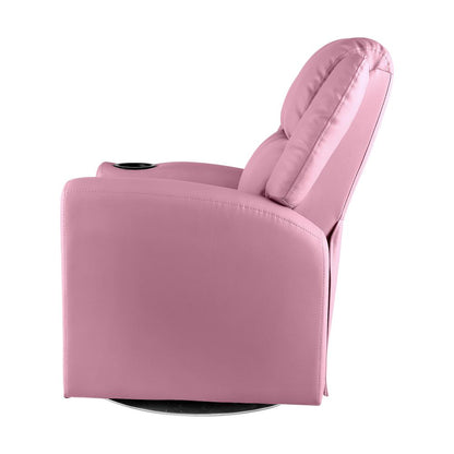 Kids Recliner Sofa Children Lounge Chairs PU Armchair 360� Rotatable