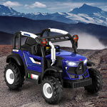 Kids Electric Ride On Car Off Road Jeep Remote 12V Blue/Red