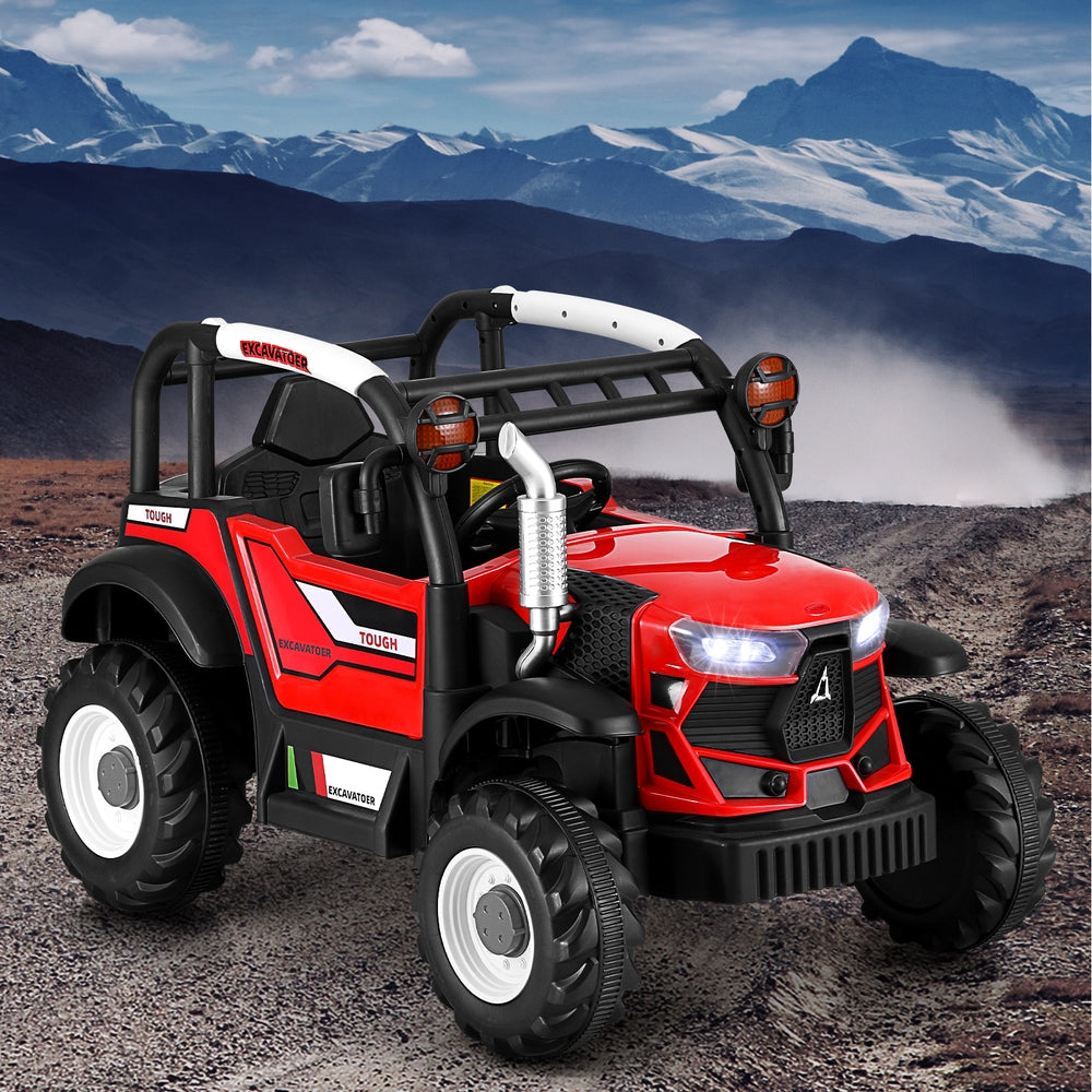 Kids Electric Ride On Car Off Road Jeep Remote 12V Blue/Red