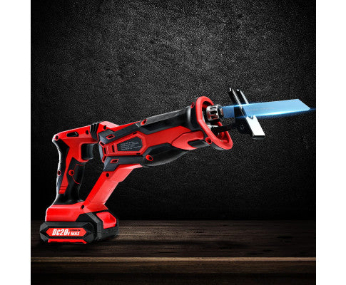 18V Lithium Cordless Reciprocating Saw Electric Corded Sabre Saw Tool