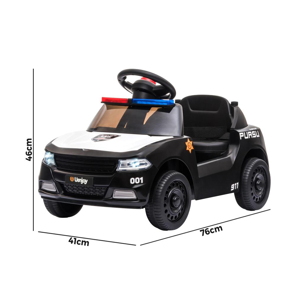 Mazam Kids Ride On Car Electric Toys Inspired Patrol Police Gift for Toddlers
