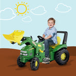 Kids premium ride on tractor with maxi loader