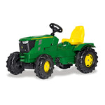 Kids Ride On Tractor W/ Trailer Electric Vehicle Toy Car Bluetooth Gift
