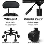 Salon Stool Swivel Barber Chairs Hairdressing Backrest Hydraulic Height