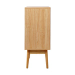 Sideboard Cabinet Buffet Rattan Furniture Cupboard Hallway Shelf Wood