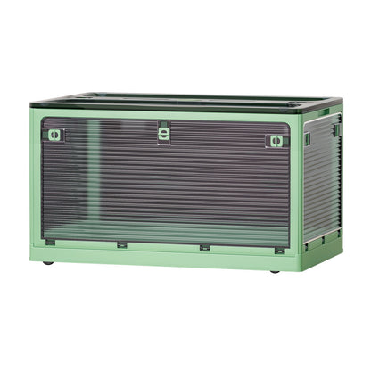 Storage Container Foldable Stackable Large 5 Sides Open