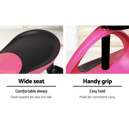Pedal Free Swing Car 79cm - Pink