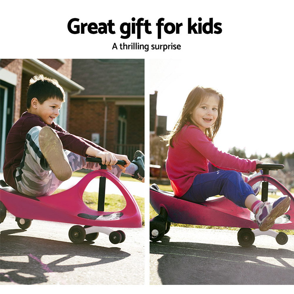 Pedal Free Swing Car 79cm - Pink