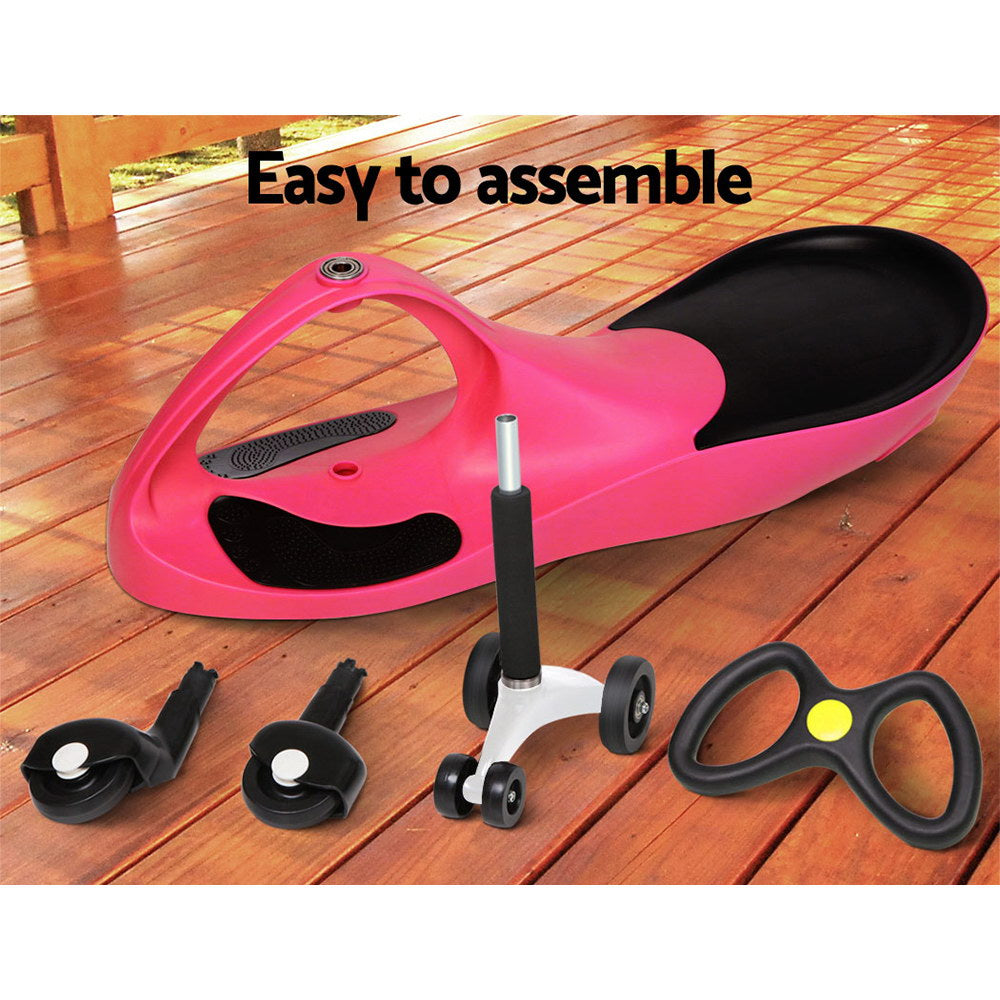 Pedal Free Swing Car 79cm - Pink