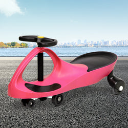 Pedal Free Swing Car 79cm - Pink