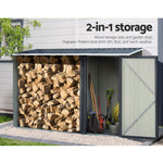 Garden Shed Outdoor Tool Storage Workshop House Galvanised Steel