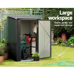 Garden Shed Outdoor Tool Storage Workshop House Steel