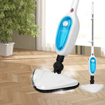 12in1 Steam Mop Cleaner Floor Carpet Window Handheld Cleaner 300ML Blue/ Black
