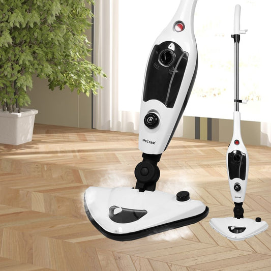 Best Steam Mop Australia  Multi-Function Floor Carpet Window Handheld Cleaner Blue/Black