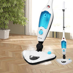 Best Steam Mop Australia  Multi-Function Floor Carpet Window Handheld Cleaner Blue/Black