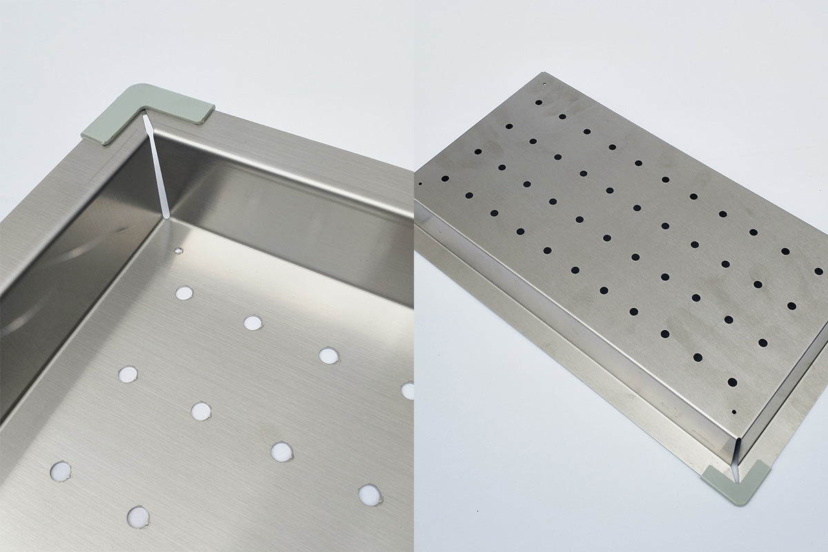Stainless Steel Sink Colander 425 x 250mm