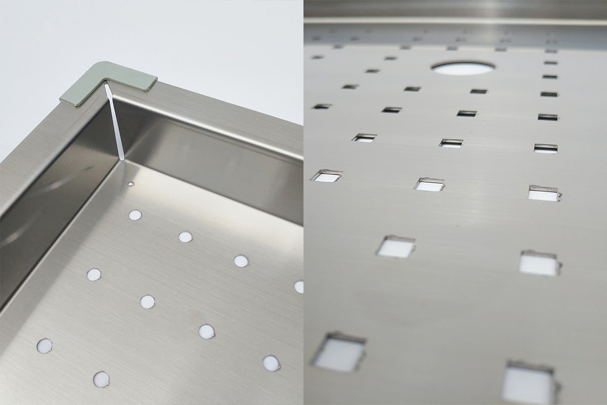 Stainless Steel Sink Colander 430 x 430mm