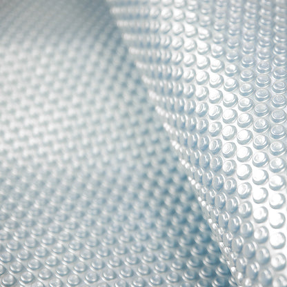 500 Micron Solar Swimming Pool Cover 9.5m x 5m - Silver/Blue