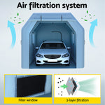 Inflatable Spray Booth Car Paint Tent Filter System Blower