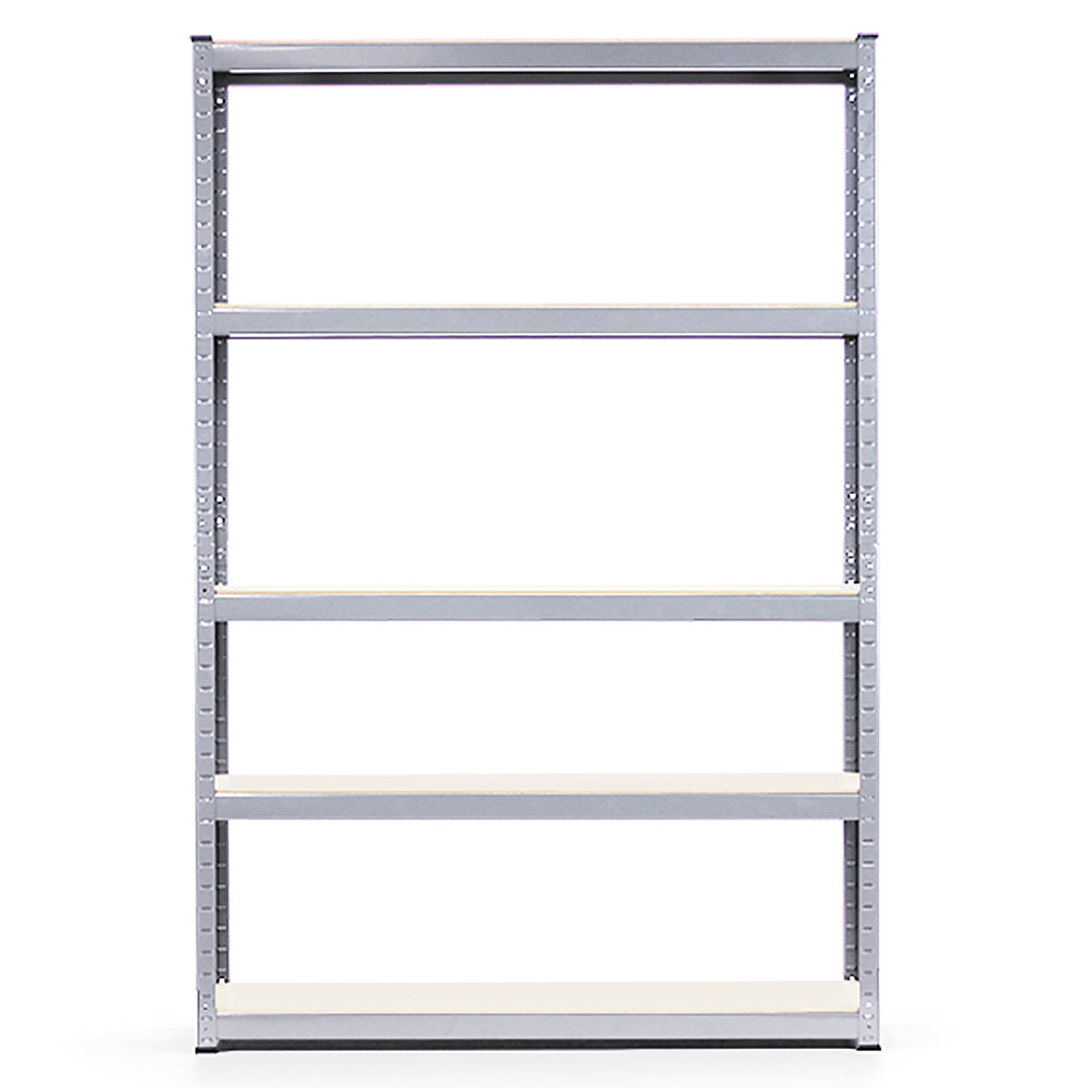 5 Shelf Storage Rack Galvanized Steel - 180x120cm