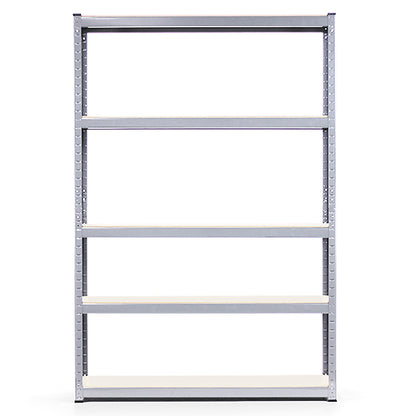 5 Shelf Storage Rack Galvanized Steel - 180x120cm
