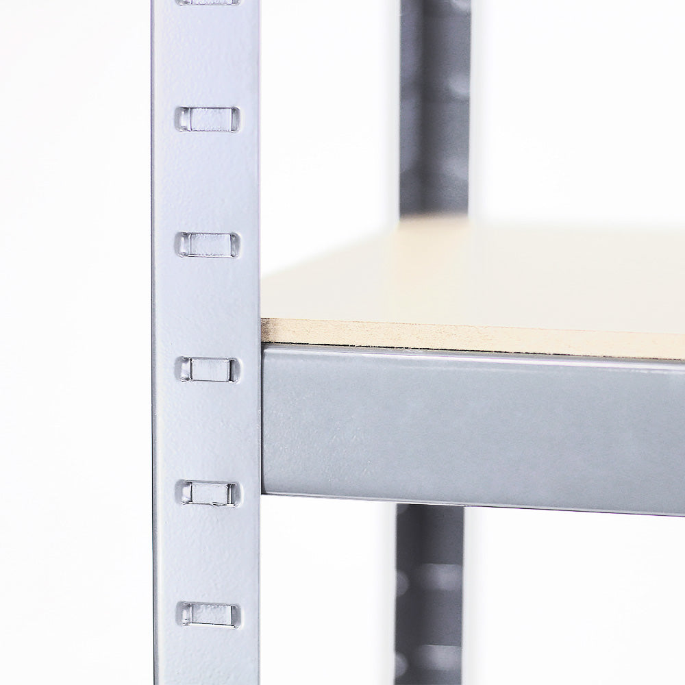 5 Shelf Storage Rack Galvanized Steel - 180x120cm