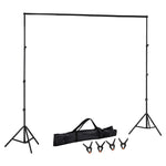 Photography Backdrop Stand Kit Studio Screen Photo Background Support Set