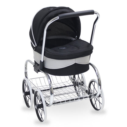Baby Princess Doll Stroller - Raven Black