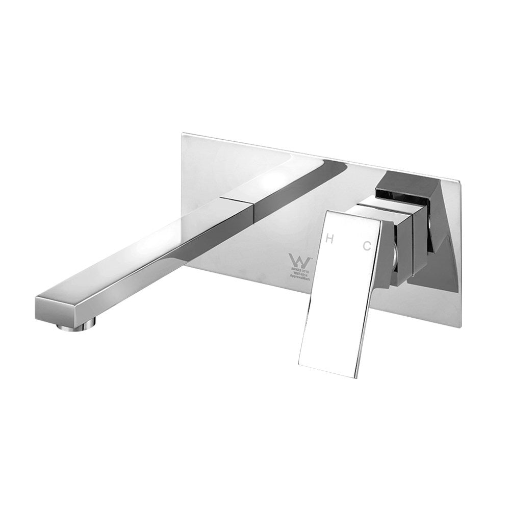 Cefito Bathroom Tap SET OF 2 Sink Brass Silver