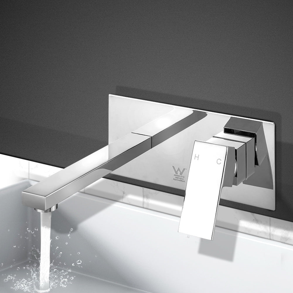 Cefito Bathroom Tap SET OF 2 Sink Brass Silver