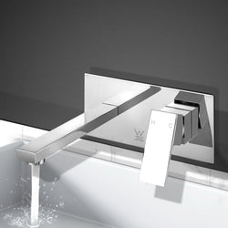 Cefito Bathroom Tap SET OF 2 Sink Brass Silver