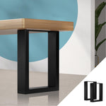 2X Coffee Dining Table Legs Bench Box DIY Steel Metal Industrial 40CM