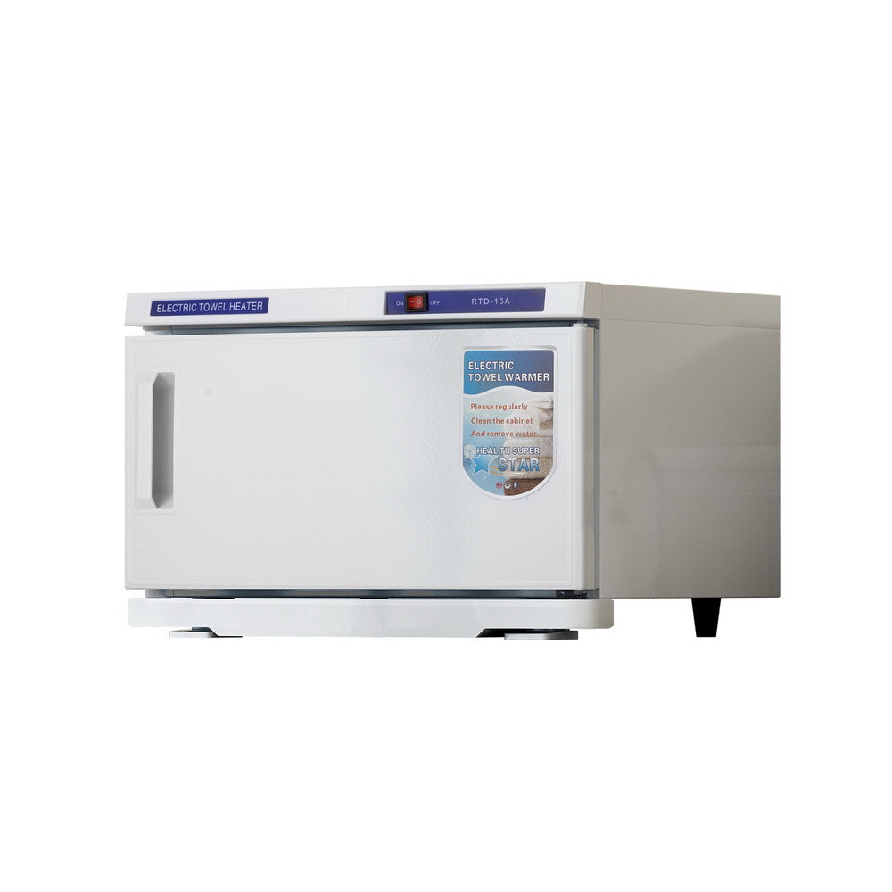 16L/23L/32L Towel Warmer UV Sterilizer Heater Cabinet Beauty Salon White