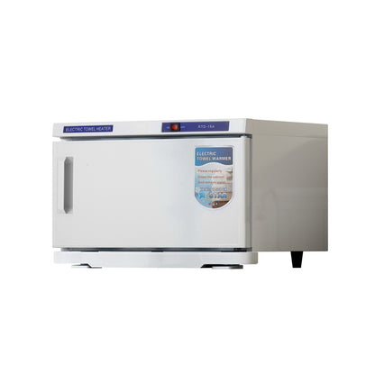 16L/23L/32L Towel Warmer UV Sterilizer Heater Cabinet Beauty Salon White