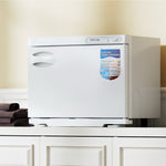 16L/23L/32L Towel Warmer UV Sterilizer Heater Cabinet Beauty Salon White