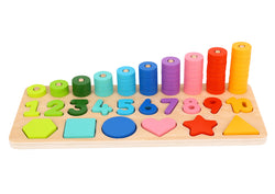 Counting Stacker With Shapes