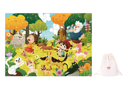 Pet Park Jigsaw Puzzle 72 Pcs
