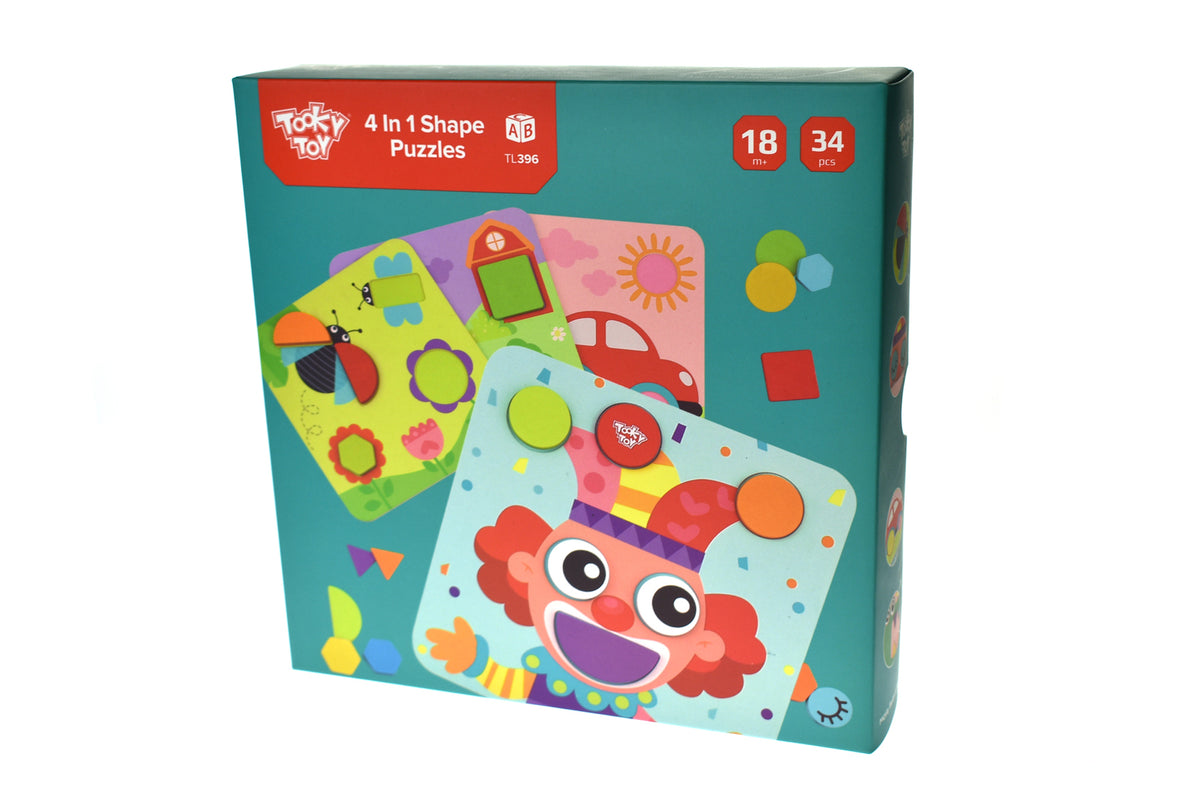 4 in 1 Shape Puzzles
