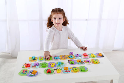 Alphabet Puzzle in Carry Box