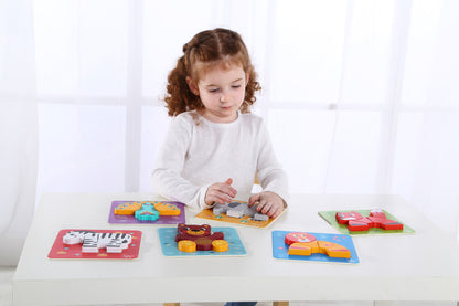 6 IN MINI ANIMAL PUZZLE